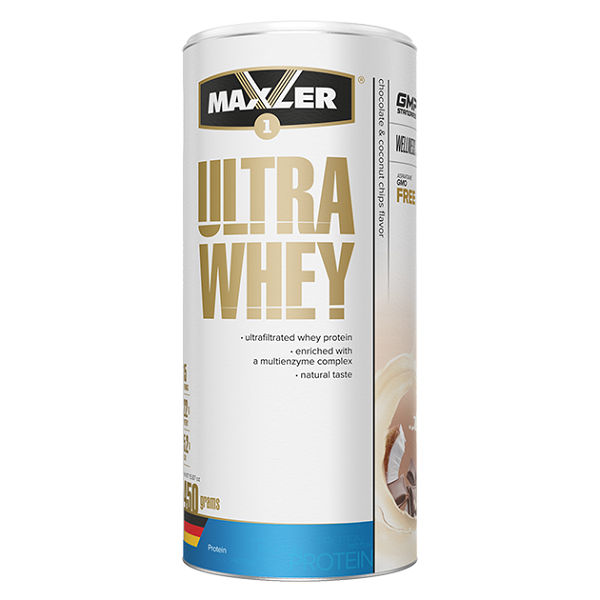 MXL. Ultra Whey 450g (carton can) - Chocolate Coconut