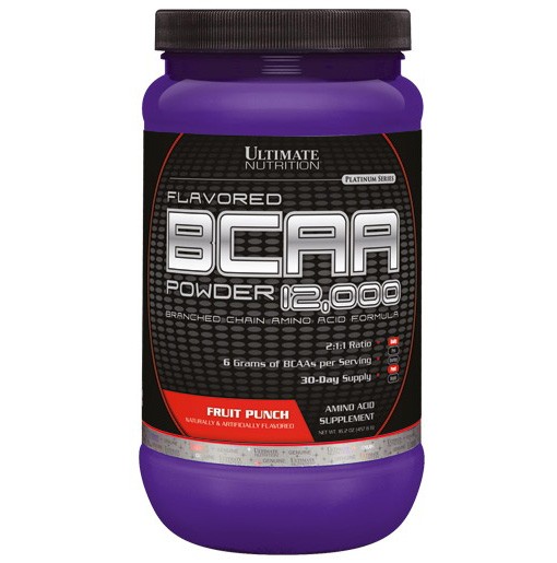 ULT. Flavored BCAA  12,000 ( 457g) - Fruit Punch