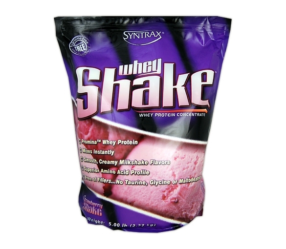 Syntrax. Whey Shake (5 lbs) - Strawberry Shake