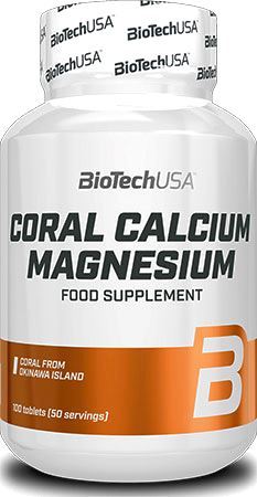Biotech USA Coral Calcium + Magnesium 100 таб 