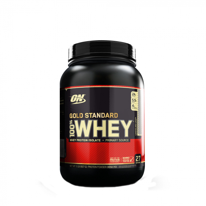 ON.Whey protein 100% Gold standart 2lb- Cookies&Cream