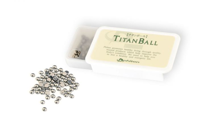 Набор титановых полусфер Phiten Titanium balls 30шт.