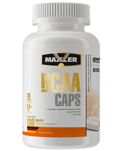 MXL. BCAA CAPS 180 caps