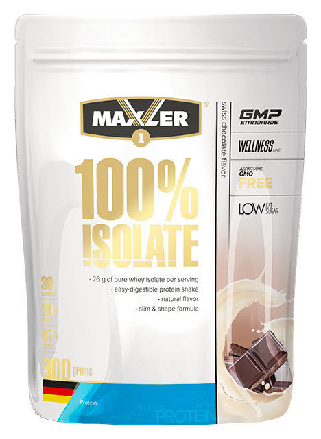 MXL. 100% Isolate bag 900g Swiss Chocolate