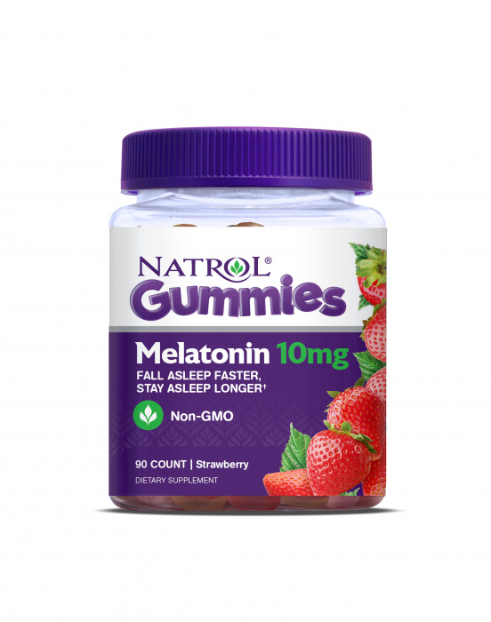 Natrol Gummies Melatonin Strawberry 10mg 90 count