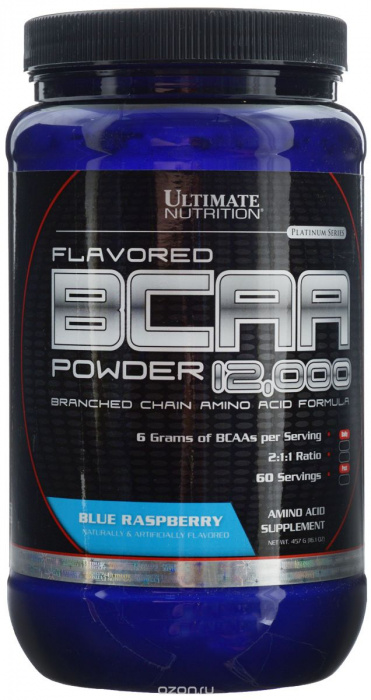 ULT. Flavored BCAA  12,000 ( 457g) - Blue Raspberry