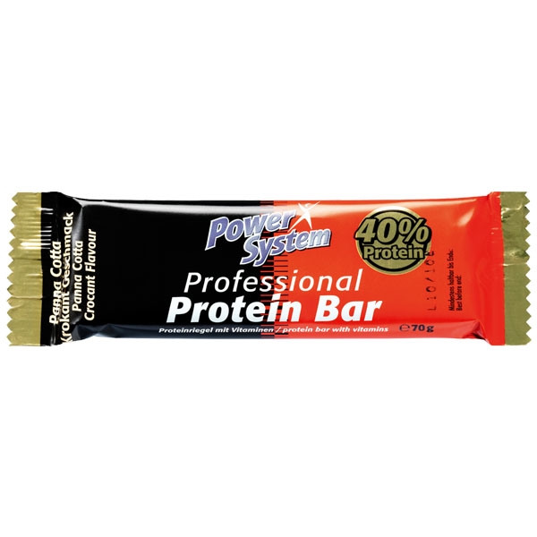 PowerSystems Professinal Protein bar 70г Шоколад Нуга Кранч 1/20
