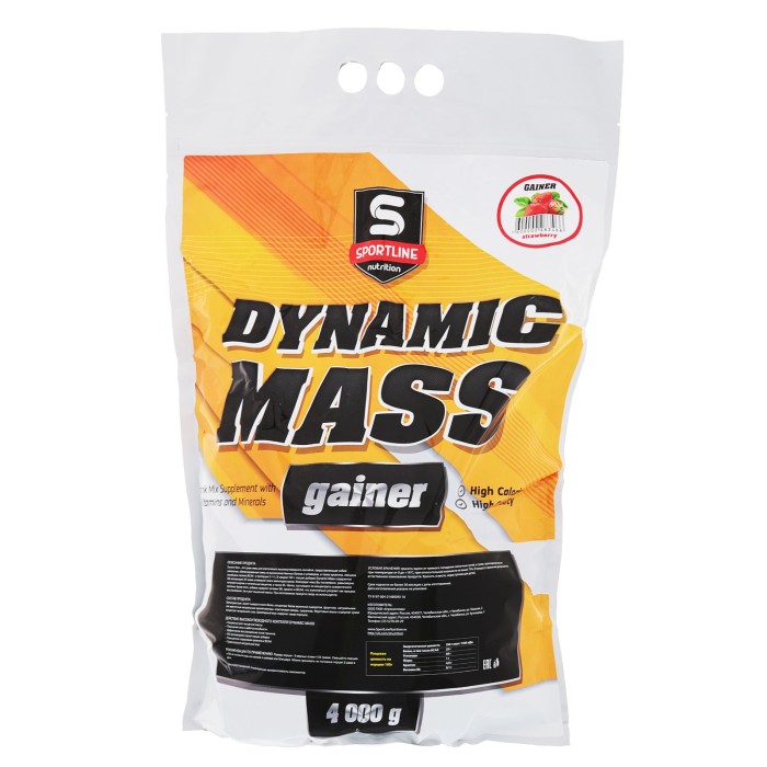 SportLine Dynamic Mass Gainer 4000g Forest berry