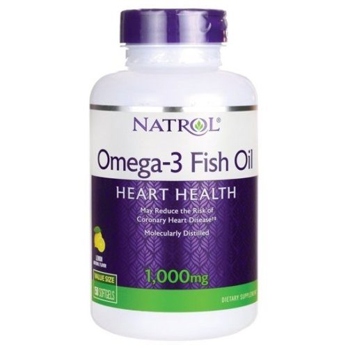 Natrol Рыбий жир Omega 3 1000mg 150 табл Лимонный вкус