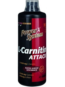 PowerSystems L-Carnitine Аttack 3600 1000 мл кофейно-вишневый