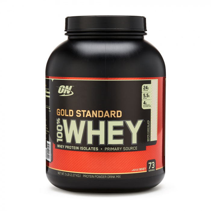 ON.Whey protein 100% Gold standart 5lb- White Chocolate
