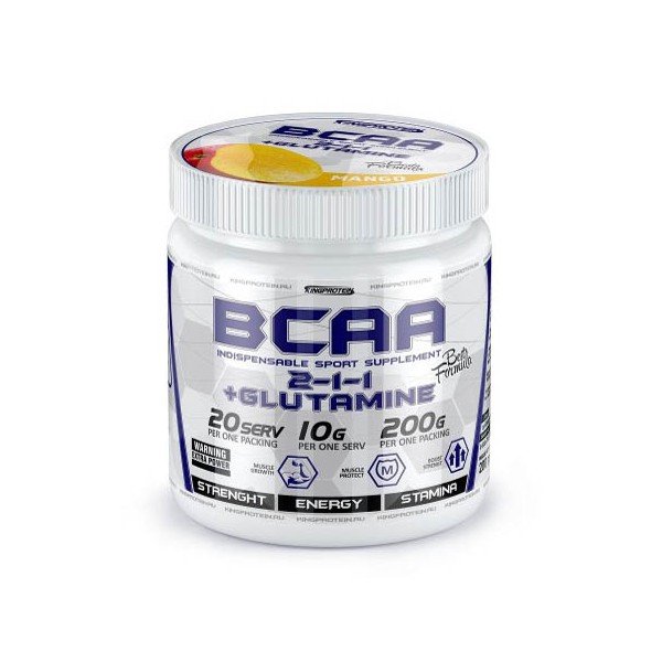 King Protein BCAA 2-1-1 200g Cola