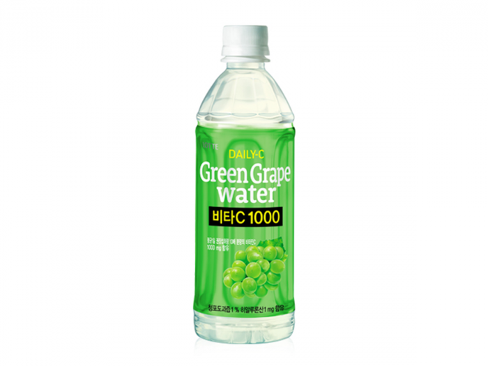 Напиток безалк. негаз. витамин. Daily-C green grape water 500мл 1/6