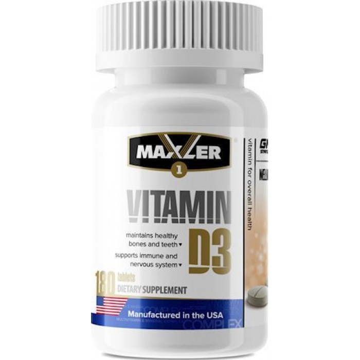 MXL. Vitamin D3 180 tab
