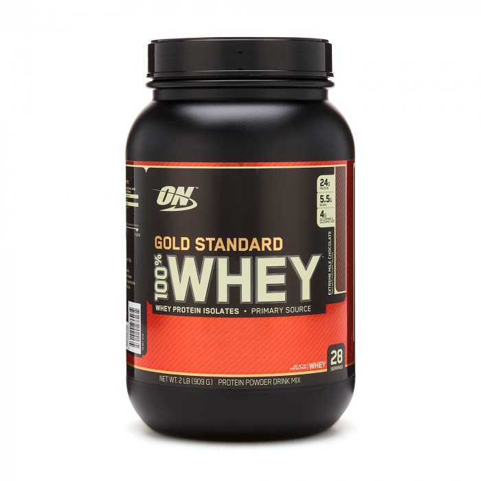 ON.Whey protein 100% Gold standart 5lb- Extreme Milk Chocolate