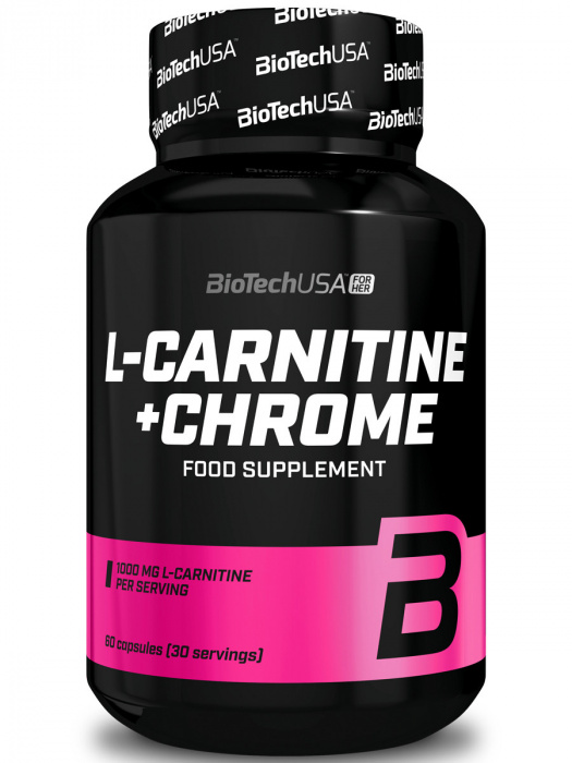 Biotech USA L-Carnitine  + Crome 60капс