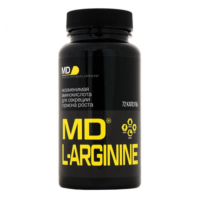 MD L-Arginine 72caps