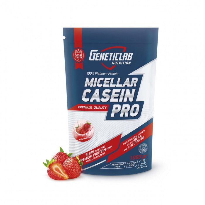 Geneticlab Casein Pro 1000г Клубника