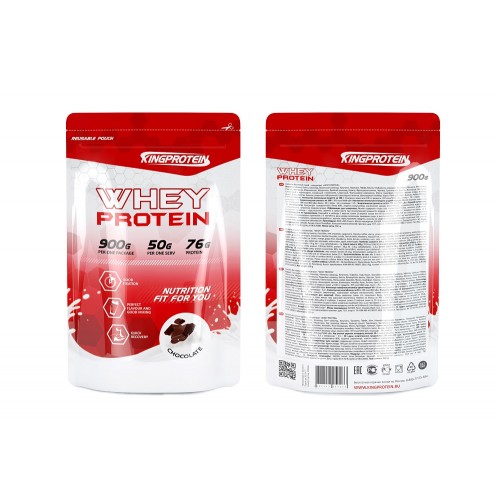 King Protein Whey Protein 900g Chocolate