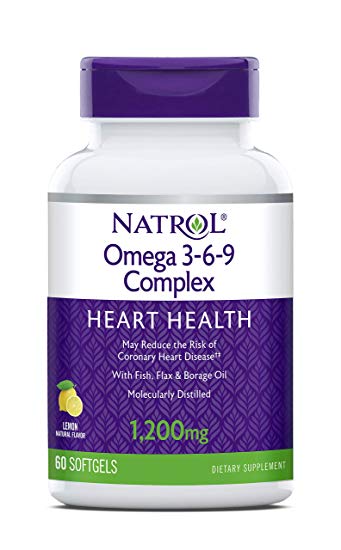 Natrol Omega 3-6-9 Complex 60 softgels