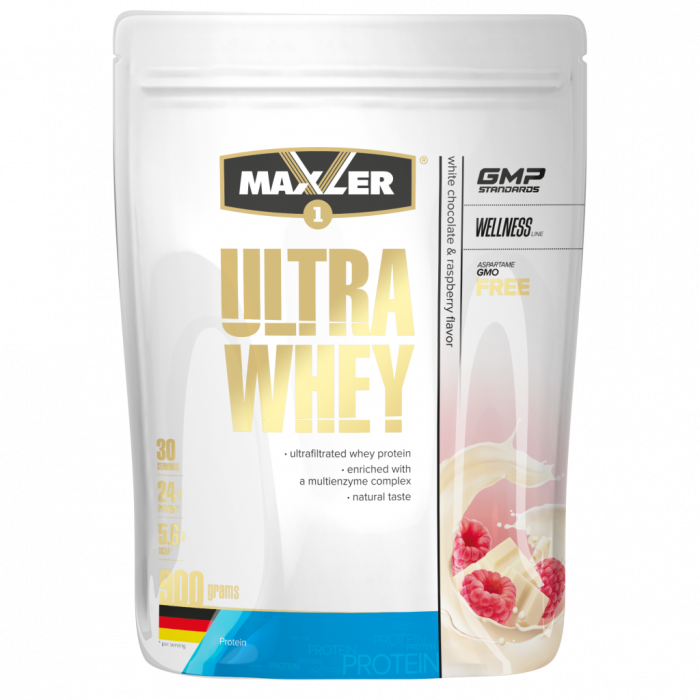 MXL. Ultra Whey 900g - White Chocolate & Raspberry