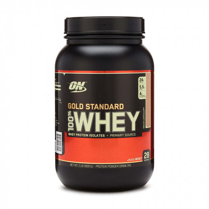 ON.Whey protein 100% Gold standart 2lb- Mocha Cappuccino