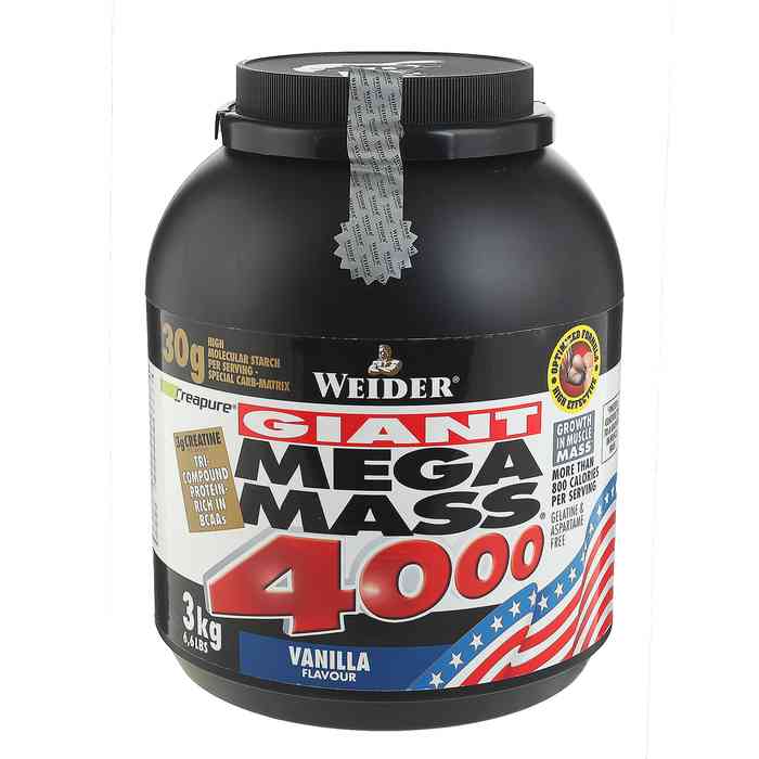 Вейдер Мега Масс 4000 /3кг/ ваниль
