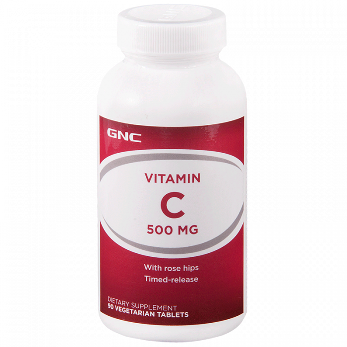 БАД к пище GNC Vitamin C 500 Time Release 500мг