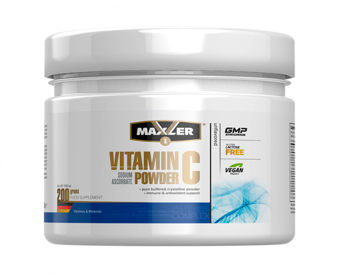 MXL. Vitamin C Sodium Ascorbate Powder 200g 200serv